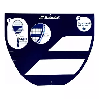 Stencil Molde Babolat Pintar Encordado Raqueta Tenis