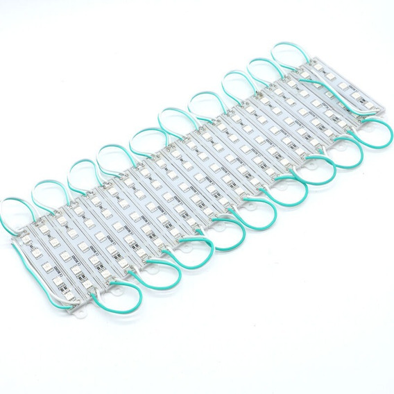 Modulos De 3 Leds 5050 Plancha X 20 Unidades Luz Fria Cálida