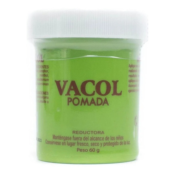 Crema Pomada Vacol Reductora60g