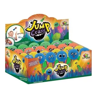 Brinquedo Pula Pula Jump Crazy Bola De Pular Antiestresse