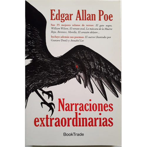 Narraciones Extraordinarias de Edgar Allan Poe volumen 68 editorial Book Trade en español 2021