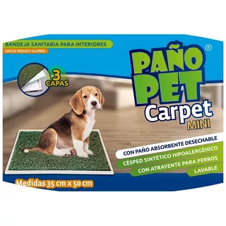 Bandeja Sanitaria Perros Carpet Mini Paño Pet® 20% Off