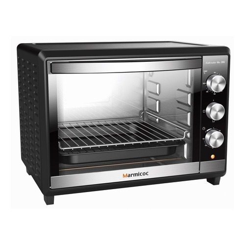 Horno Eléctrico 30 Litros Marmicoc Ma3856 Color Negro