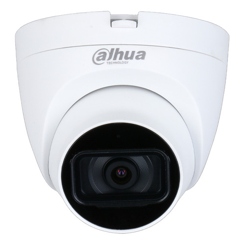 Dahua Cámara Domo HDW1500TLQA Lite Lente de 2.8mm Con resolución de 5MP IR Inteligente de hasta 30 Mts Protección IP67 Micrófono Integrado Blanca