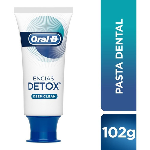Pasta Dental Oral-b Detox Deep Clean 102 G