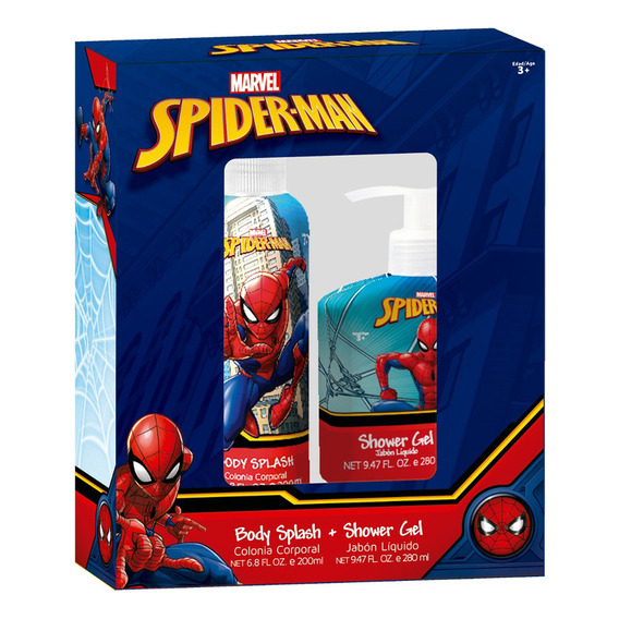 Disney Spiderman Body Splash + Showergel