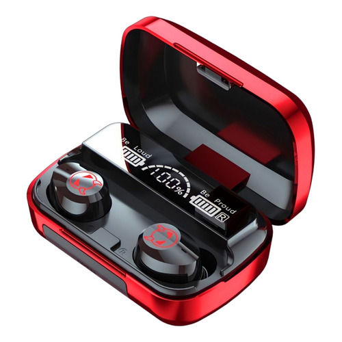 Audifonos Inalambricos F9-5 Tws Bluetooth Color Rojo Color de la luz Rojo