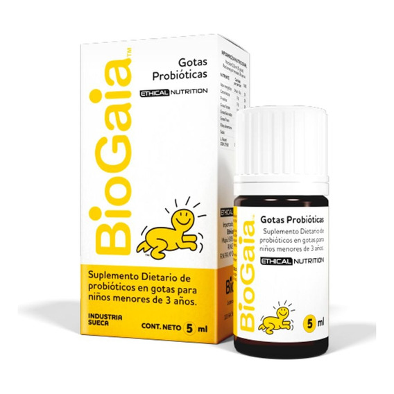 Suplemento Dietario Biogaia Gotas Probioticas X 5 Ml