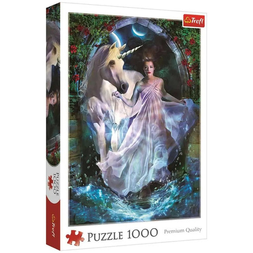 Puzzle Rompecabezas 1000 Piezas Trefl Unicornio Arte Scarlet