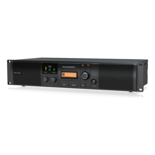 Amplificador Potencia Behringer Nx3000d Control Dsp Clase D Color Negro Potencia de salida RMS 3000 W