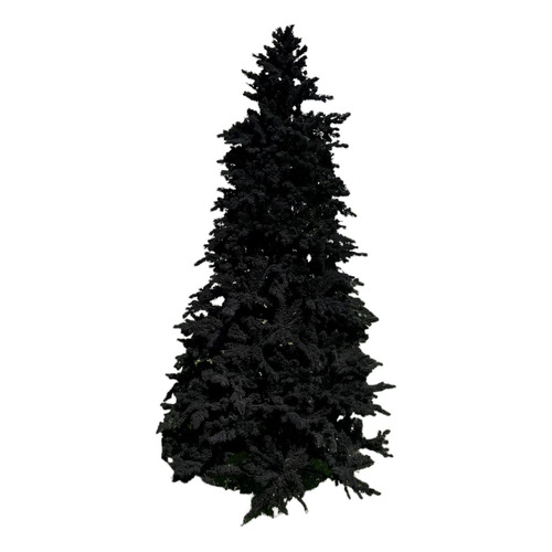 Holiday Time Arbol De Navidad Nevado Color Negro