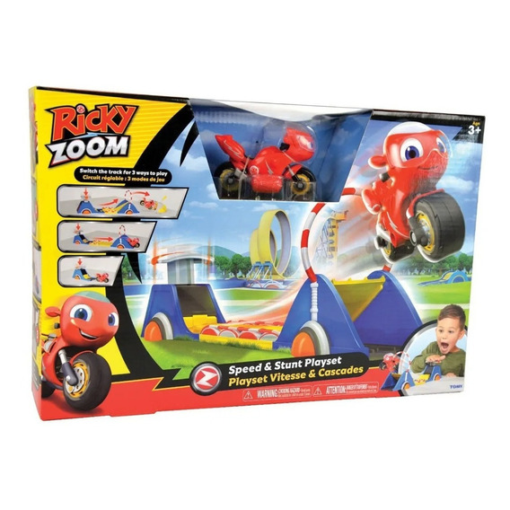 Playset Velocidad Acrobacias Pista Saltos Ricky Zoom T20049