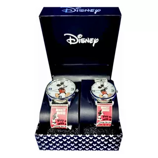 Set Par De Relojes Originales Mickey Mouse El Y Ella