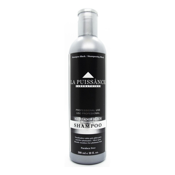 La Puissance Matizador Black Shampoo Pelo Gris 300ml 3c