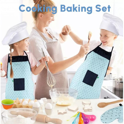 Juego Chef De Cocina Infantil Utensilios De Repostería Niños