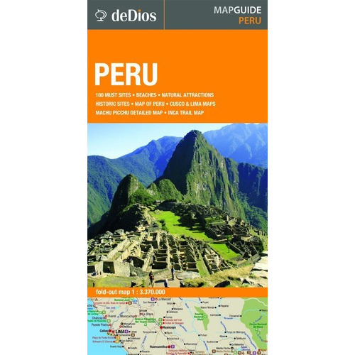 Peru Map Guide - Julian De Dios, De Julián De Dios. Editorial Dedios En Inglés