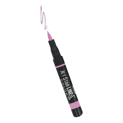 Idi Makeup Delineador De Ojos Fibra Jet Star Line 07 Pink