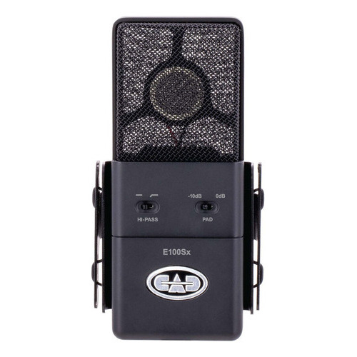 Micrófono de condensador Cad Audio Equitek E100sx, color negro