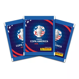 Pack X 25 Sobres De Figuritas Copa América Usa 2024