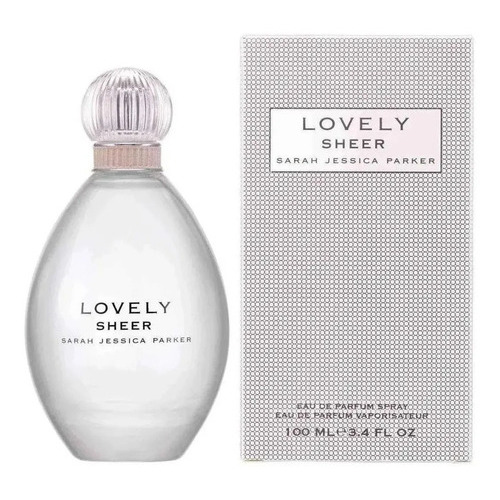 Perfume Lovely Sheer de Sarah Jessica Parker para mujer, 100 ml, volumen por unidad EDP, 100 ml