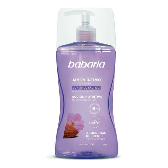 Jabon Intimo Babaria Almendras Dulces X 300ml