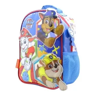 Mochila Jardin Paw Patrol Patrulla Canina Cresko 30cm Color Pw104