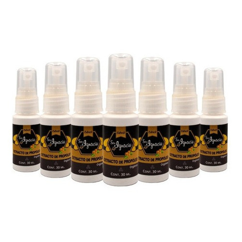 San Ignacio Propóleos 10 pack extracto de propóleo orgánico atomizador 30 ml