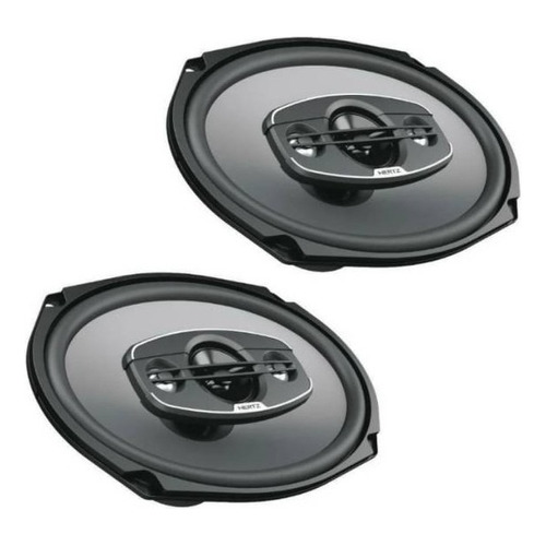 Parlantes Hertz Uno X690 6x9 340w 4 Vías Autoideas Color Negro