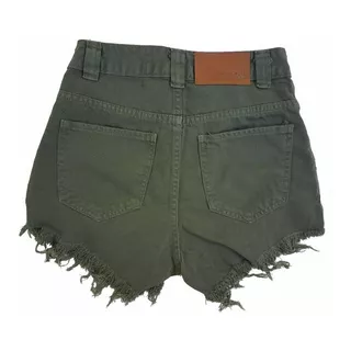 Short Boyfriend Jeans Militar Lady Rock