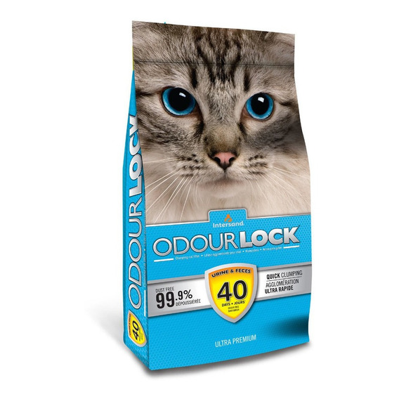 Arena Gato Aglomerante Intersand Odour Lock 12kg Con Regalo