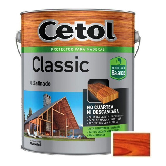 Cetol Classic Balance Impregnante Al Agua Satinado 4 Lts