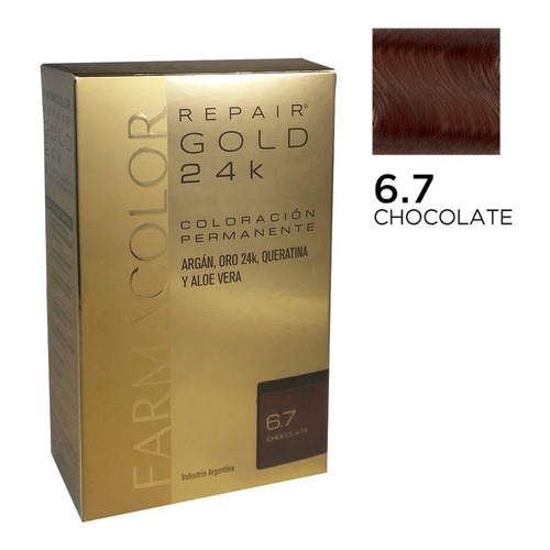 Farmacolor R Gold Chocolate N° 6.7 X Un Estuches. Defábrica
