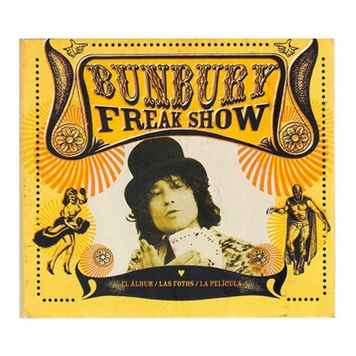 Enrique Bunbury - Freak Show Cd + Dvd Nacional Nuevo Sellado