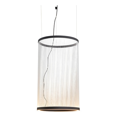 Colgante Hilo 1 Led Integrado 40w Diseño Beige 37x70cm