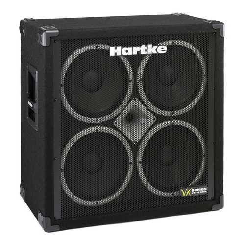 Caja Hartke Vx410 Para Bajo 4x10'' 400 Watts 8 Ohms Color Negro
