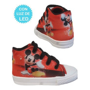 Zapatillas Con Luz Mickey Mouse Disney Botitas