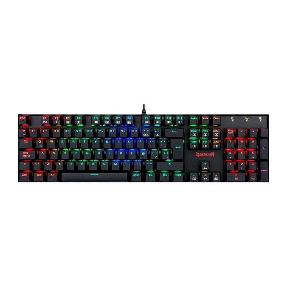 Teclado Gamer Mitra K551-rgb Negro Español Alámbrico