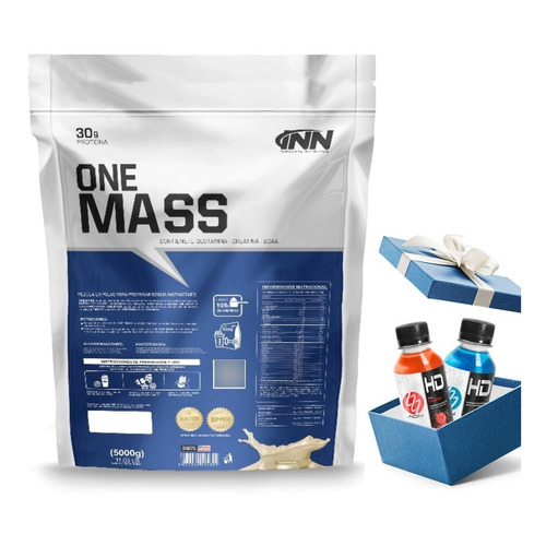 One Mass 5kg Proteina, Ganador De Peso Y Volumen Muscular 