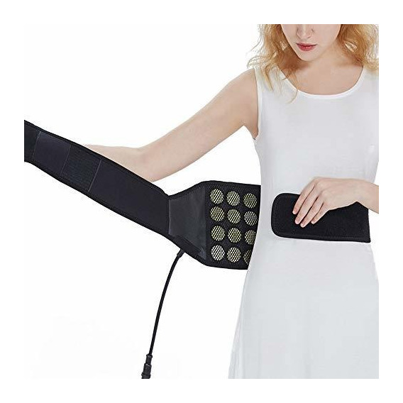 Utk Jade Back Far Infrared Heating Pad Para Dolor De Espald