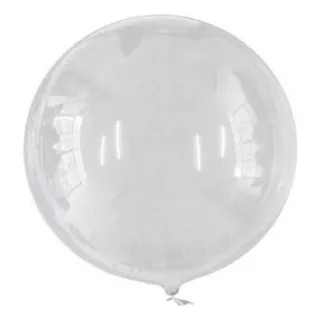 Globo Burbuja Transparente  40cm X10 Unidades 