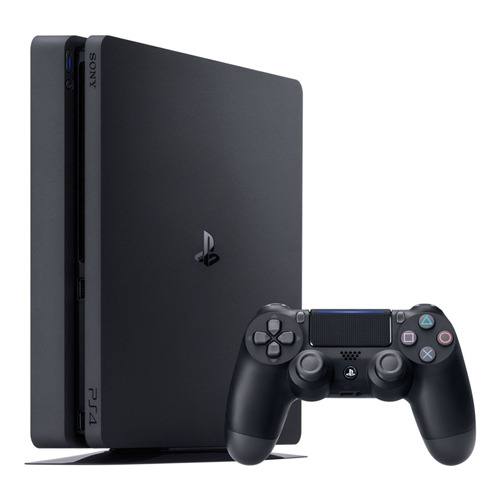 Sony PlayStation 4 Slim Hits Bundle: God of War/Horizon Zero Dawn Complete Edition/Shadow of the Colossus - 1 TB - Negro azabache