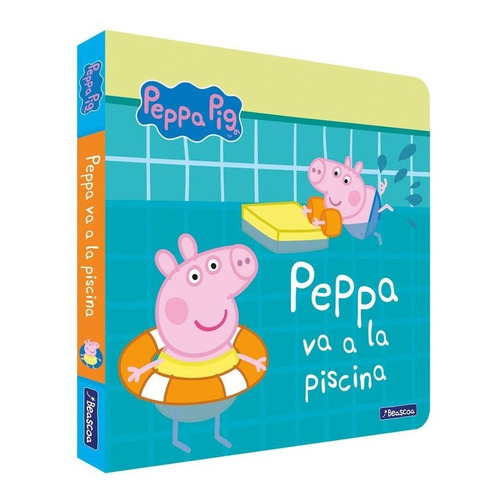 Peppa Pig Va A La Piscina, De Hasbro. Editorial Beascoa, Tapa Dura En Español