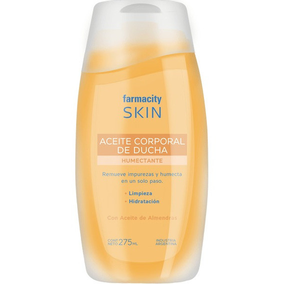 Aceite Corporal De Ducha Farmacity Skin Humectante X 275 Ml