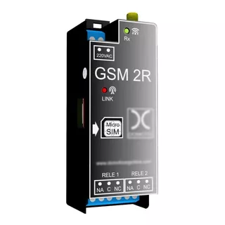 Domotica Gsm 2 Reles, 100 Usuarios, Abre Portones, Barreras