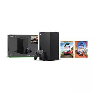 Microsoft Xbox Series X Bundle Paquete Forza 5 Color Negro