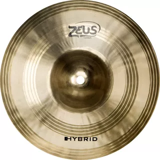 Prato De Bateria Zeus Hybrid B-20 Splash Zhs10 Prato Efeito