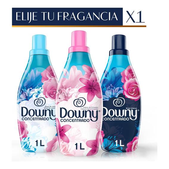 Suavizante Para Ropa Downy 1 Litro - Coleccion Completa