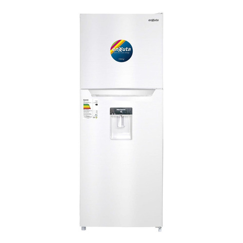 Heladera auto defrost Enxuta RENX1350DW inox con freezer 345L 220V - 240V