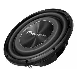 Subwoofer Plano 12 Pioneer 1500w 1 Bobina Ts-a3000ls4 4ohm Color Negro