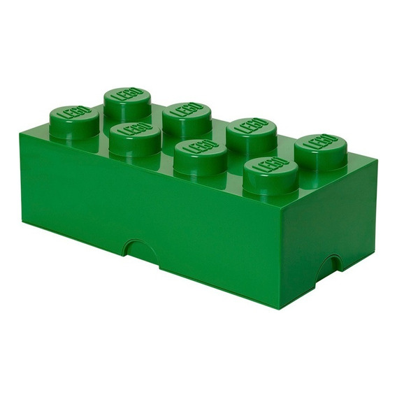 Caja Decorativa De Lego  4004  Color Green   50cm De Largo X   25cm De Ancho X   18cm De Alto 